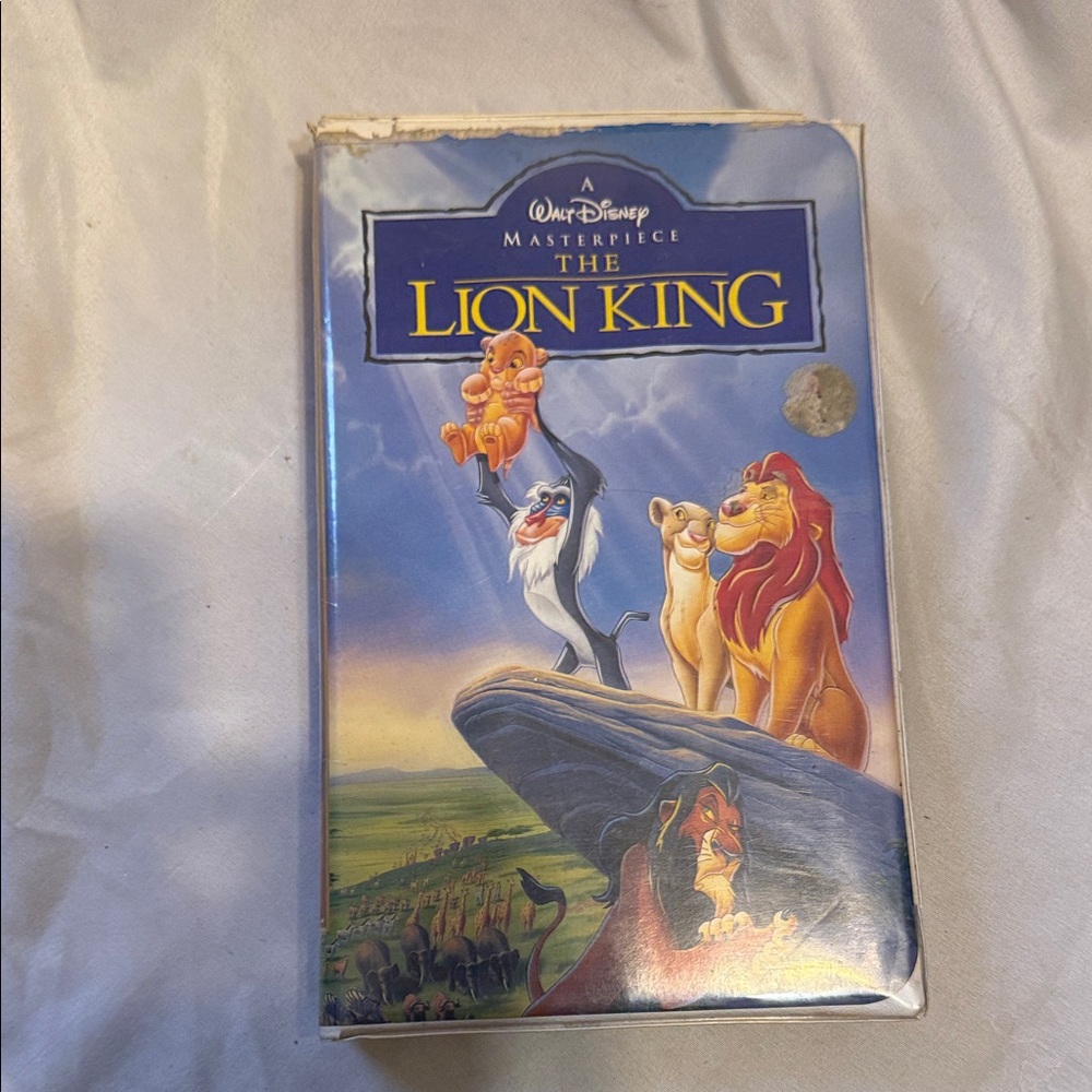 Disney The Lion King VHS